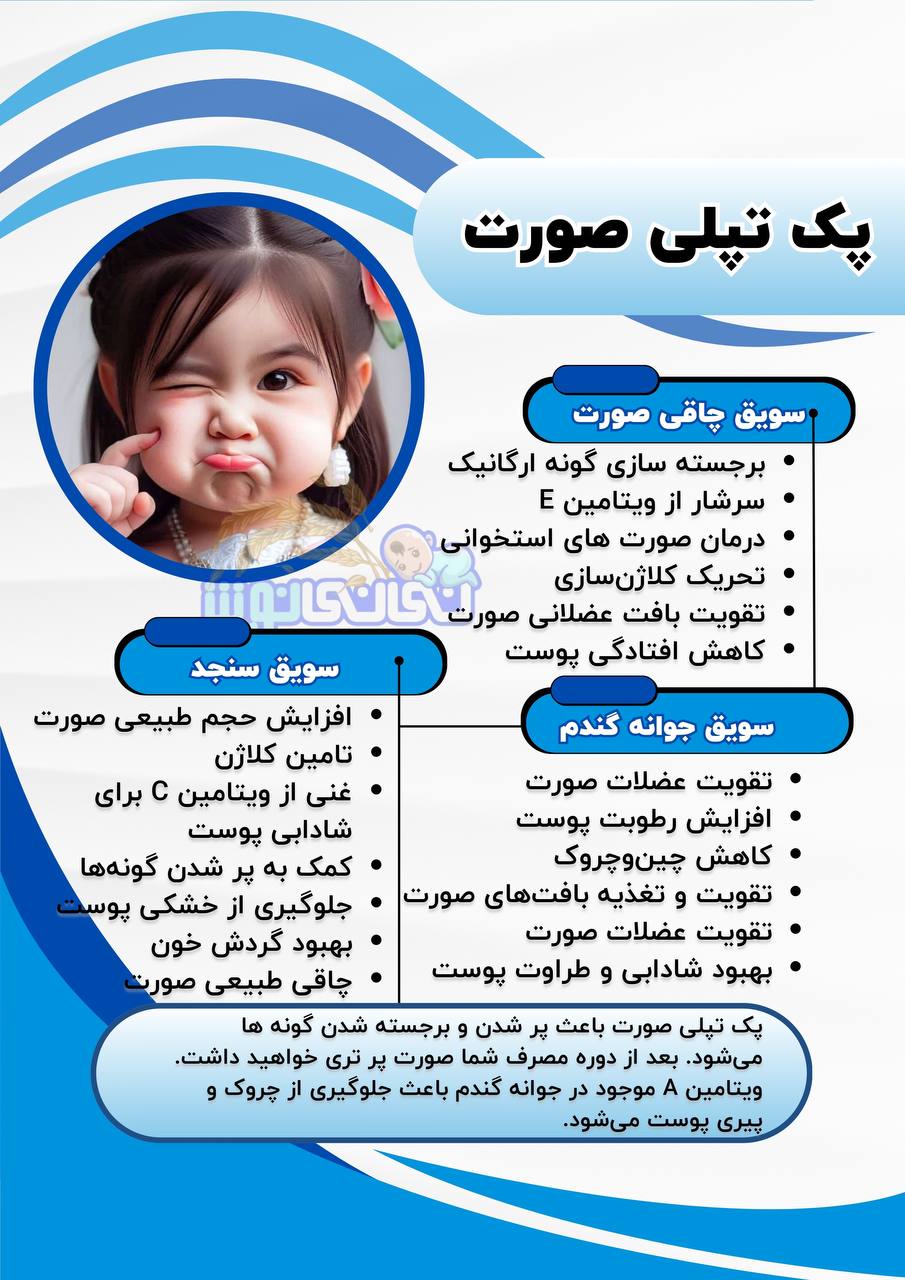 پک چاقی صورت خرید پک چاقی صورت 
پودر چاقی صورت طبیعی 
چاقی صورت طبیعی 
چاقی صورت در خانه 
درمان لاغری صورت 
درمان افتادگی‌ پوست 
سویق چاقی صورت 